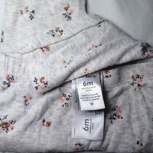 Floral pants size 6M